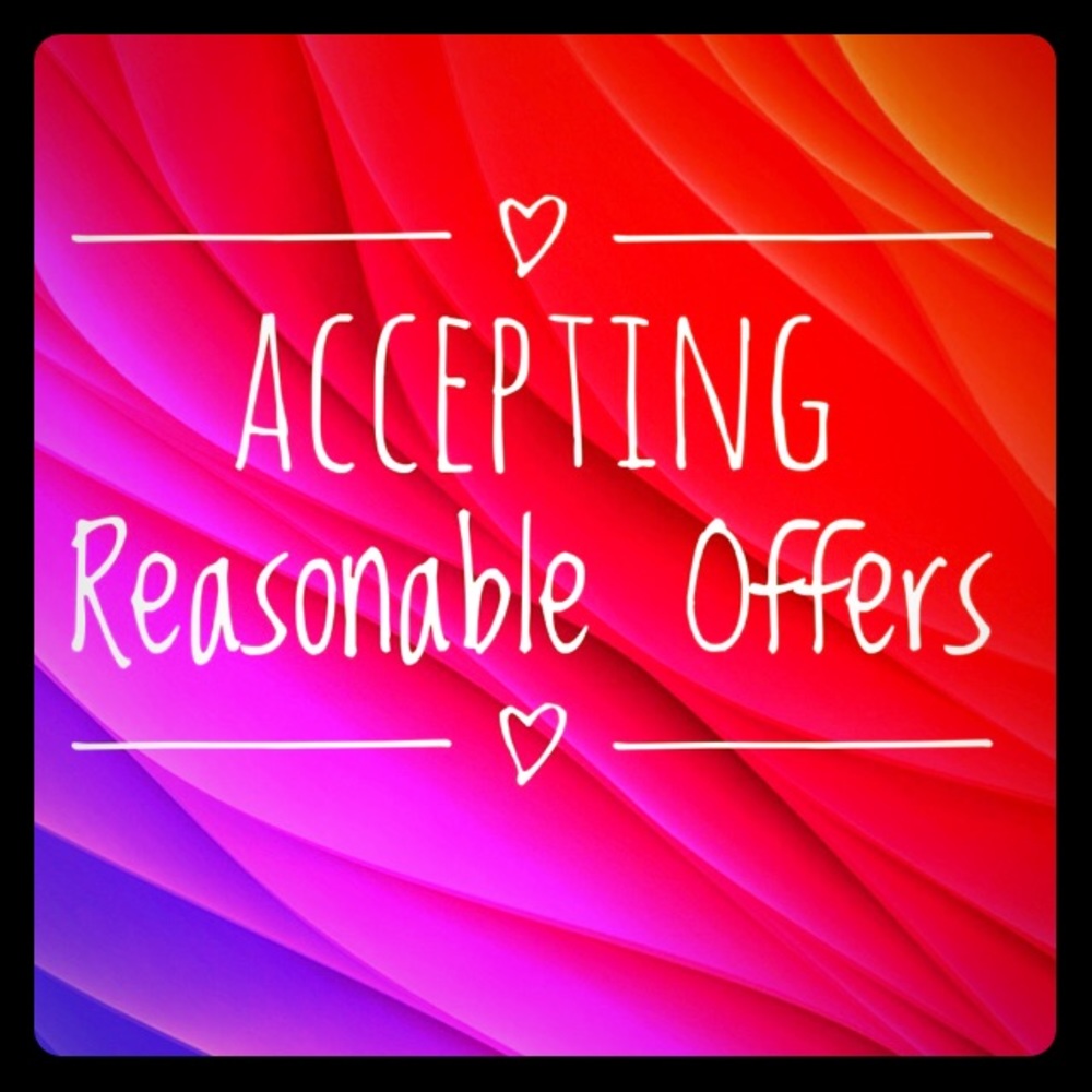 Reasonable offers always considered